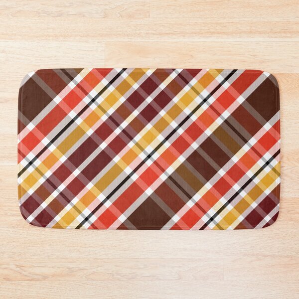 Item preview,  Bright Retro 70s Plaid Pattern designed and sold by RomeoSketches.