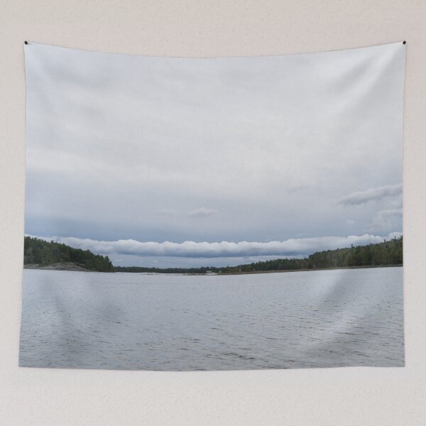 Item preview, Super Cool Roll Cloud - Unique Formation over Lake Manitou on Manitoulin Island designed and sold by Georgia Mizuleva.