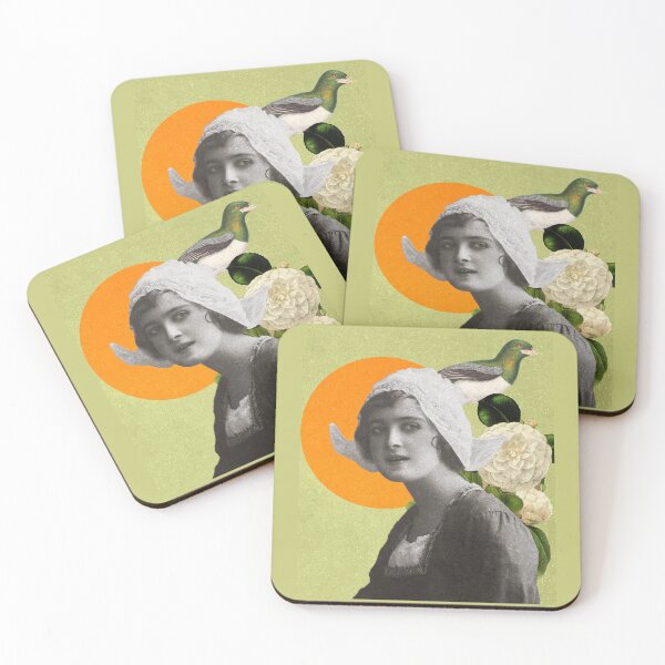 Item preview, Girl and the nature vintage art designed and sold by creatiwhizz.