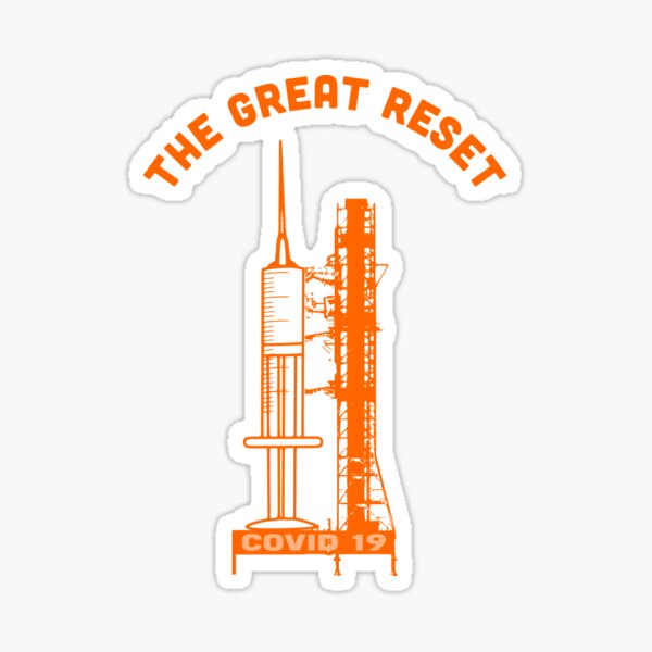 THE GREAT RESET Sticker