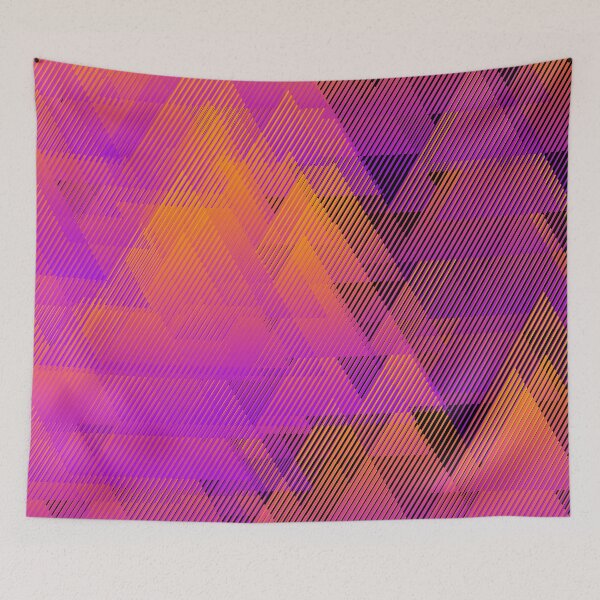 Item preview, GEOMETRIC TRIANGLES designed and sold by azified.