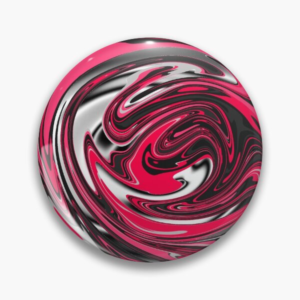 Item preview, Retro Liquid Chrome Abstract Pattern designed and sold by RomeoSketches.