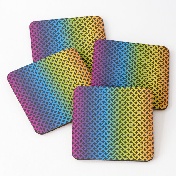 Item preview, Full Spectrum Weave Pattern (Black) designed and sold by John Uttley.