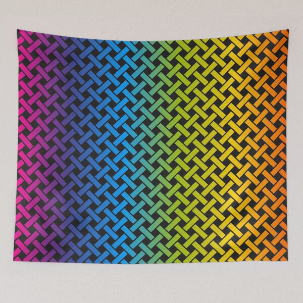 Item preview, Full Spectrum Weave Pattern (Black) designed and sold by John Uttley.