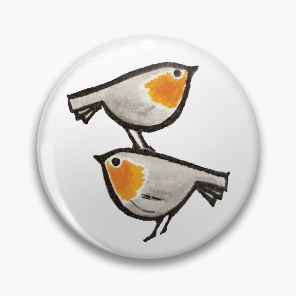 Item preview, Watercolor robins stamps designed and sold by BarbaraMT.
