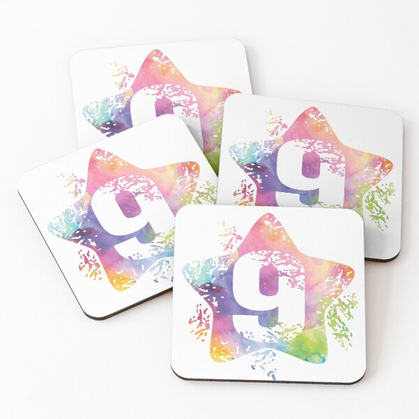 Item preview, Colorful number 9 designed and sold by Seehas-Design.