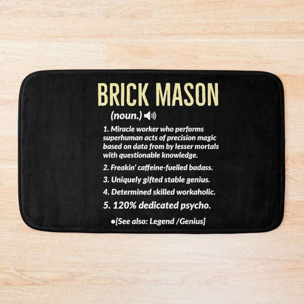 Item preview, Brick Mason Definition Gift designed and sold by Luna1Shop.