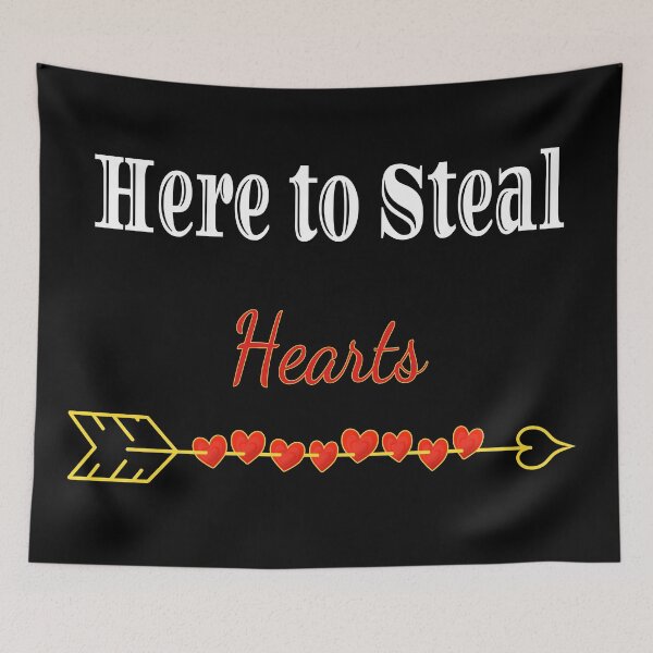Item preview, Here to steal hearts design 4.1 designed and sold by Vallirant.