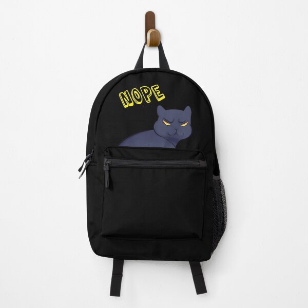 Item preview, Fat British Shorthair Cat Looking Back Saying Nope designed and sold by ClawfulCat.
