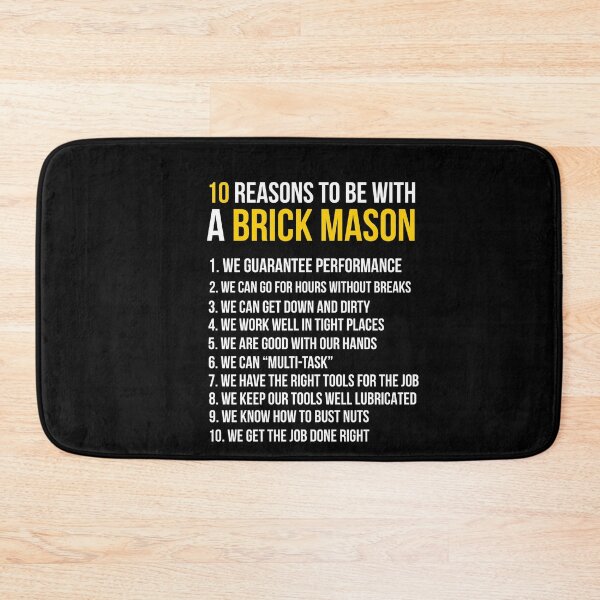 Item preview, 10 Reasons To Be With Brick Mason designed and sold by Luna1Shop.