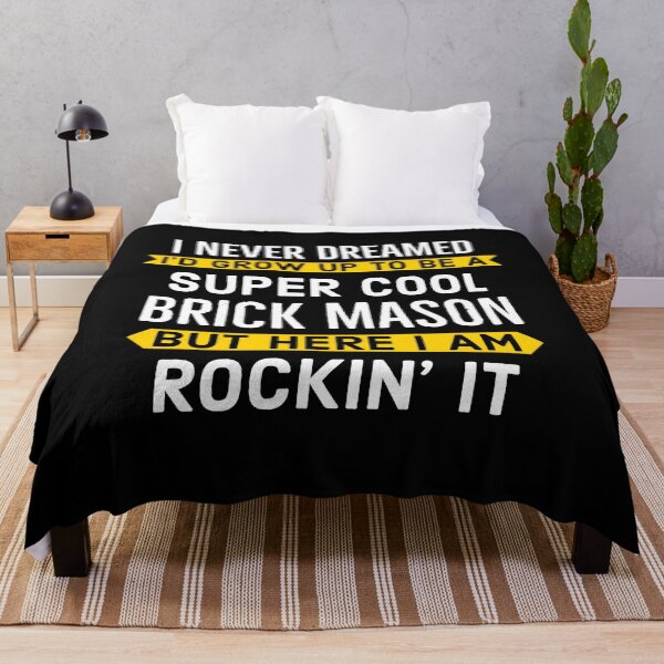 Item preview, Super Cool Brick Mason designed and sold by Luna1Shop.