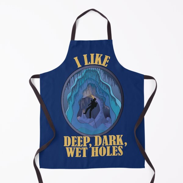 Item preview, Caving - I Like Deep Dark Wet Holes designed and sold by TheInkElephant.