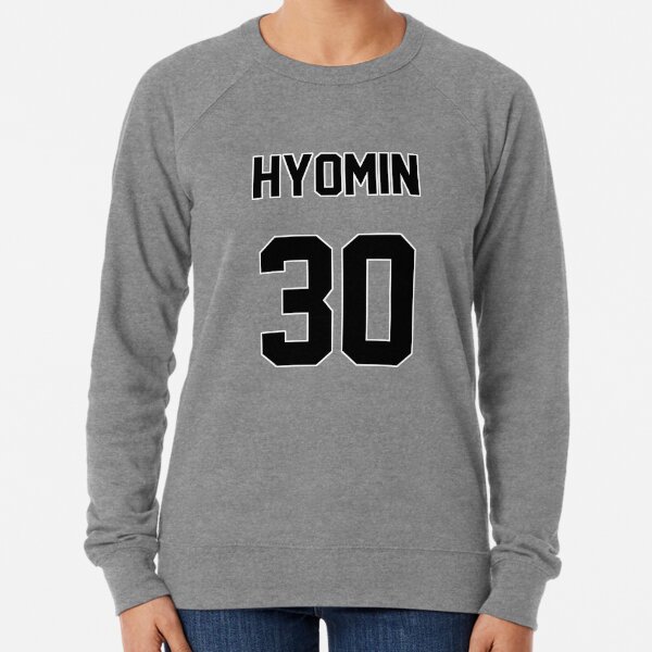 T-ara Hyomin Jersey Lightweight Sweatshirt