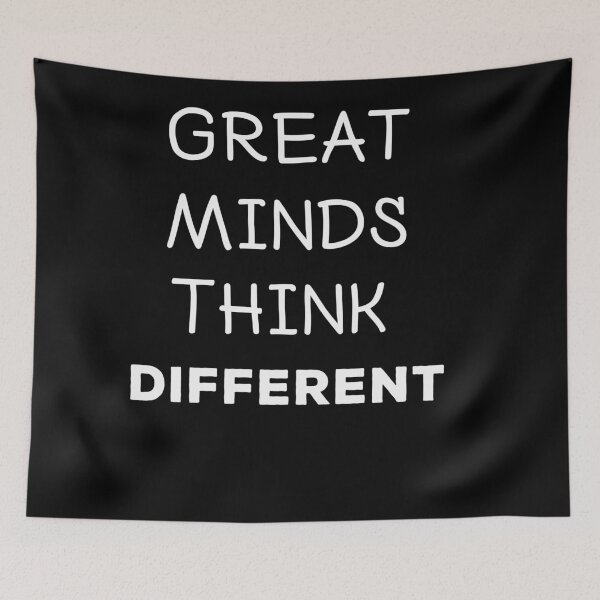 Item preview, Great minds think different designed and sold by Lakki-s.