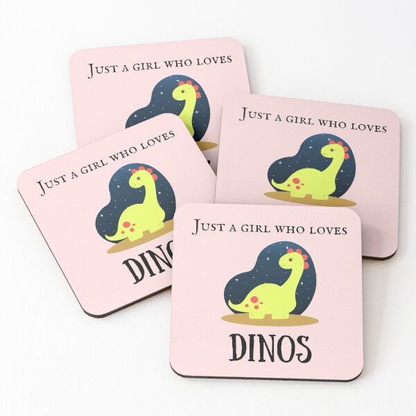 Item preview, Just a girl who loves dinos- dinosaur for girls designed and sold by NikitaAg.
