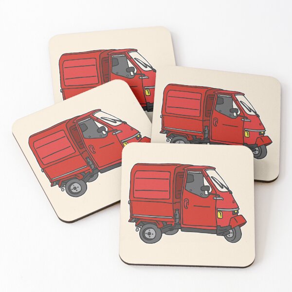 Item preview, Tricycle van, red threewheeler designed and sold by Berlin-T-Shirt.