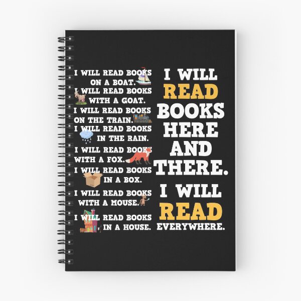 Item preview, I Will Read Books Here And There Gift designed and sold by TTFMerch.
