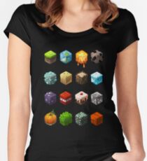 Blocks Women's Fitted Scoop T-Shirt