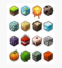 Blocks Photographic Print