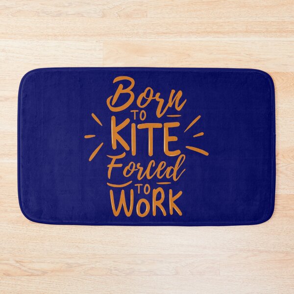 Item preview, Born To Kite Forced To Work Gift For Kitesurfers designed and sold by CreativaArt-.