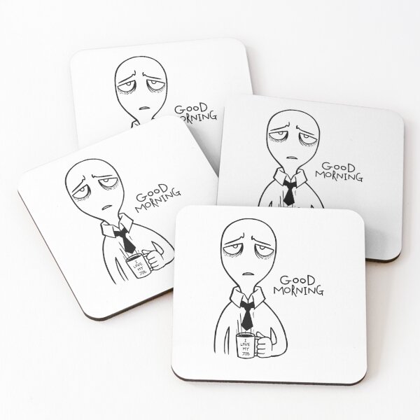 Item preview, Morning Job Coffee designed and sold by PabloBasma.