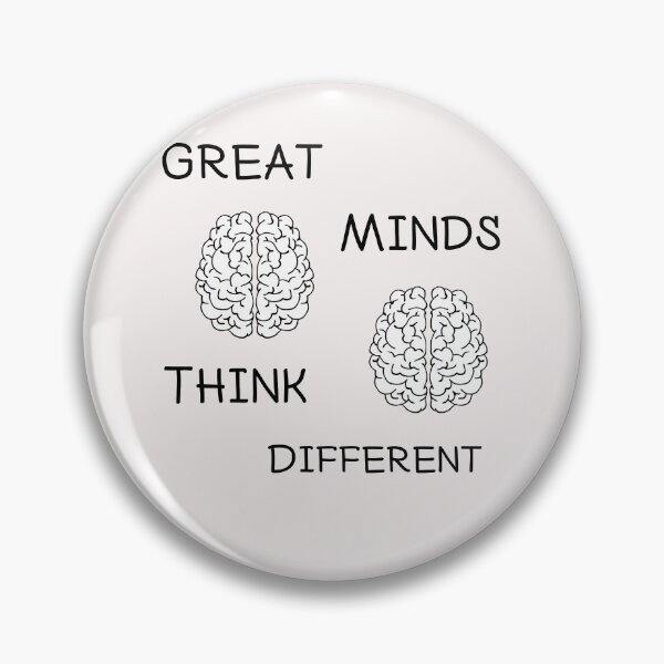Item preview, Great minds think different designed and sold by Lakki-s.