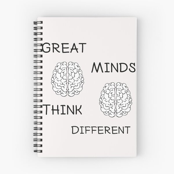 Item preview, Great minds think different designed and sold by Lakki-s.