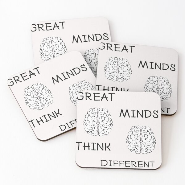Item preview, Great minds think different designed and sold by Lakki-s.