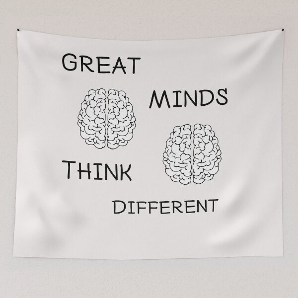 Item preview, Great minds think different designed and sold by Lakki-s.