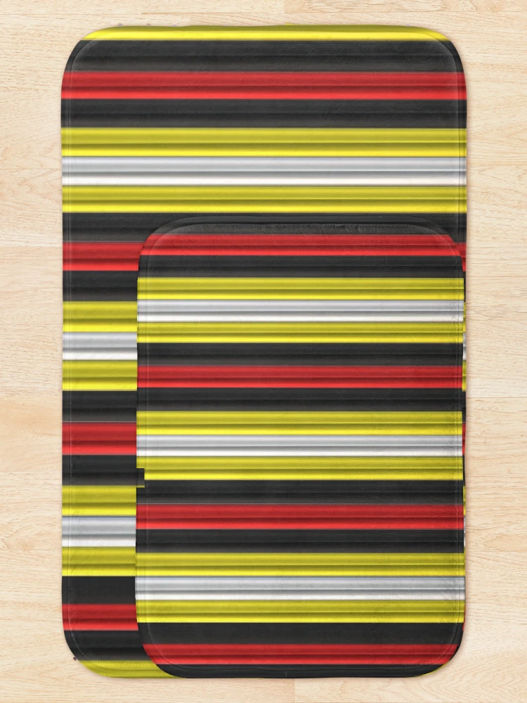 Thumbnail 5 of 6, Bath Mat, Coloured Rods designed and sold by MottoDigging.