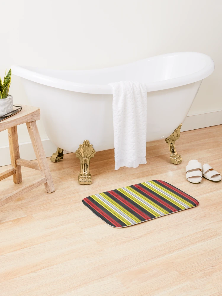 Thumbnail 2 of 6, Bath Mat, Coloured Rods designed and sold by MottoDigging.