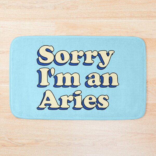 Item preview, Sorry I'm an Aries - Funny Zodiac Design designed and sold by keeleypost.
