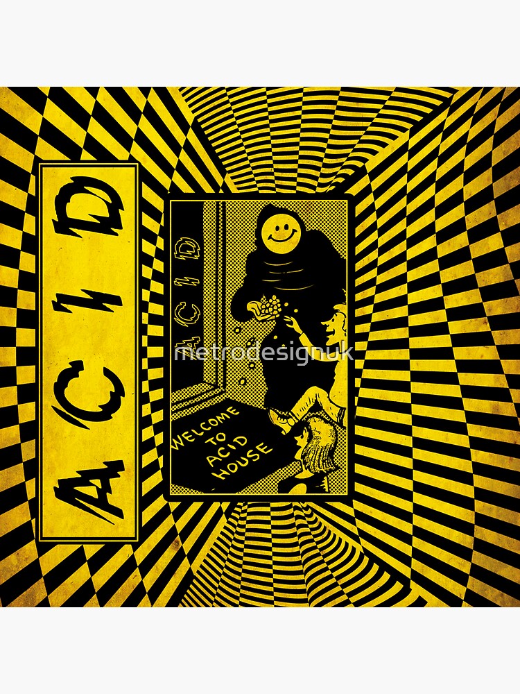 welcome to acid house ステッカー