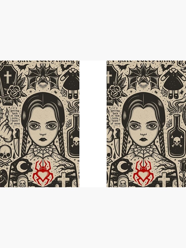 Jel Ena — Wednesday Addams Limited edition print