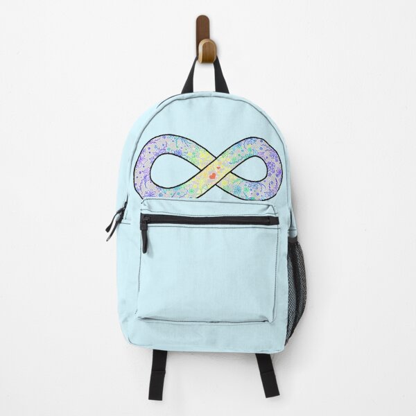 Item preview, Autism Pride Floral Infinity Symbol--Grey designed and sold by Itinlea.