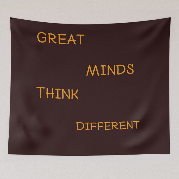 Item preview, Great minds think different designed and sold by Lakki-s.