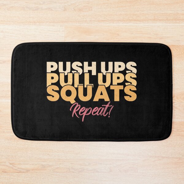 Item preview, Exercise Push Ups Pull Ups Squats Repeat designed and sold by WPahat.