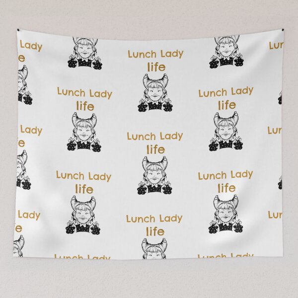 Item preview, Lunch Lady Life designed and sold by ThinkAndReflect.