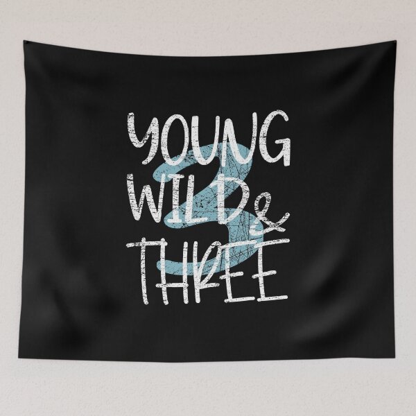 Item preview, Young Wild and nine 3th birthday designed and sold by Kalli-design.