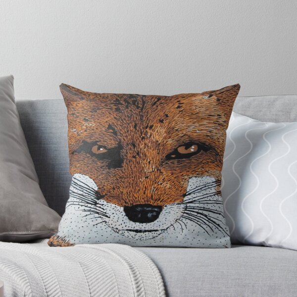 Item preview, Foxy Pillow designed and sold by azummo.
