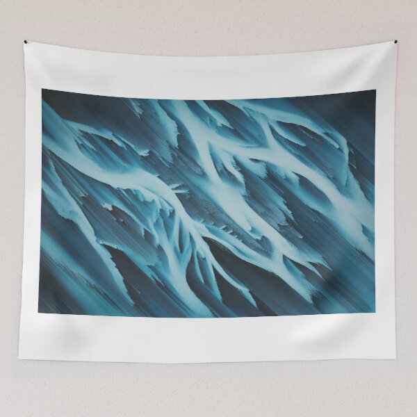 Item preview, Blue River Canvas Print designed and sold by ElatedMind.