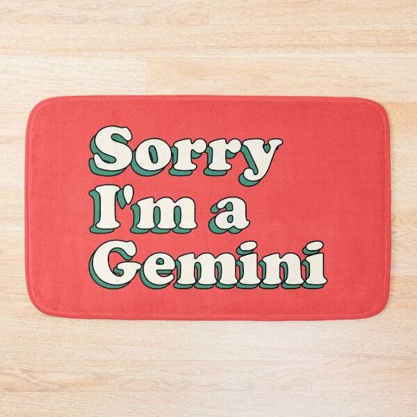 Item preview, Sorry I'm a Gemini - Funny Zodiac Design designed and sold by keeleypost.