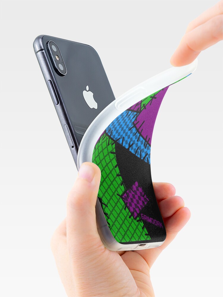 Alternate view of Patchwork Punk iPhone Case & Cover