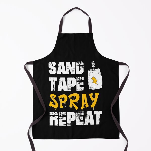 Item preview, Sand Tape Spray Repeat Car Spray Auto Shop Body Car Painter designed and sold by wackodesign.