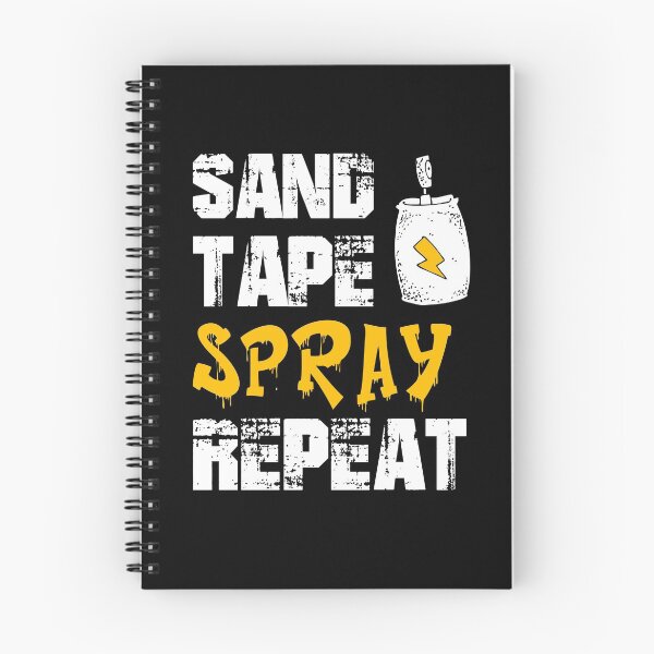 Item preview, Sand Tape Spray Repeat Car Spray Auto Shop Body Car Painter designed and sold by wackodesign.