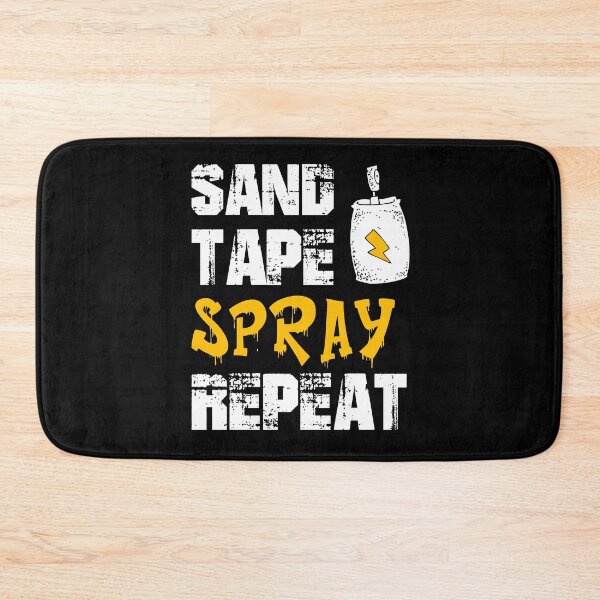 Item preview, Sand Tape Spray Repeat Car Spray Auto Shop Body Car Painter designed and sold by wackodesign.