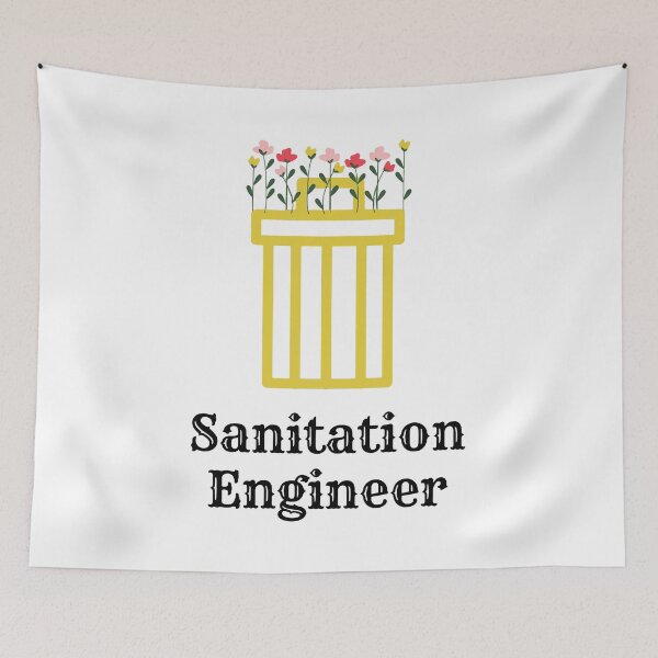 Item preview, Sanitation Engineer designed and sold by mayankg1100.