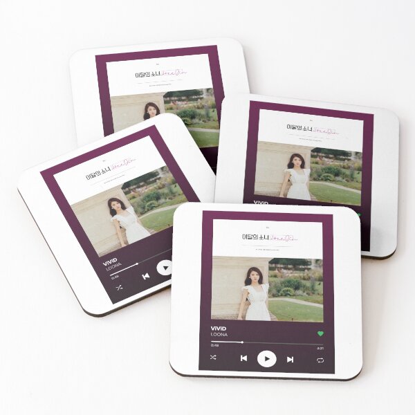 Item preview, LOONA HEEJIN Spotify Themed Playback Screen designed and sold by neveroneArt.
