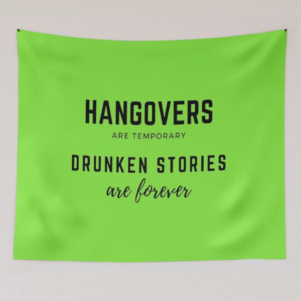 Item preview, Hangovers Are Temporary designed and sold by julset.