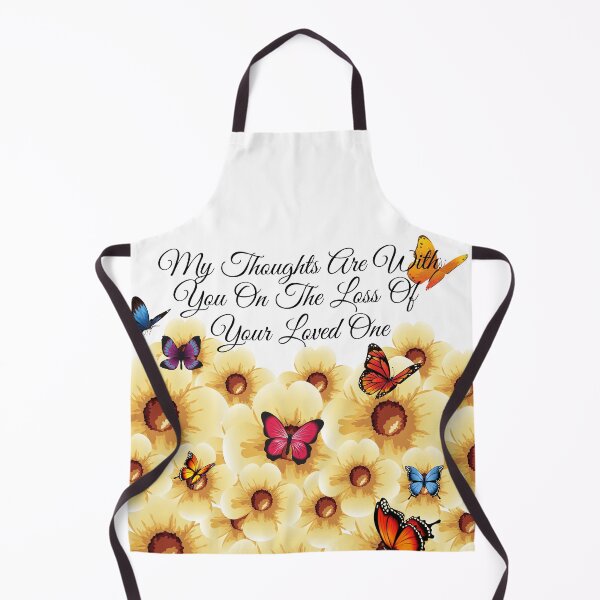 Item preview, In Loving Memory Of - My thoughts are with you flowers and butterflies designed and sold by JandS-In-Memory.